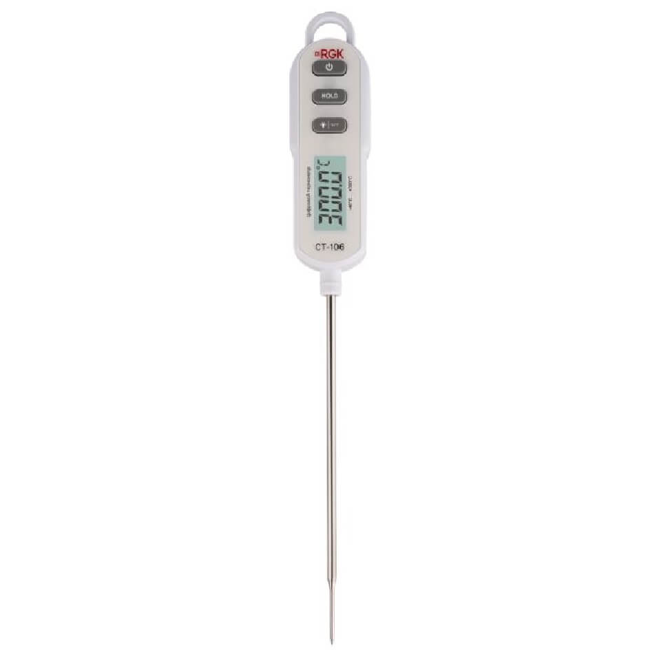 Термометр RGK CT-106 контактный (-40…+300 °C, с поверкой), арт. 722996