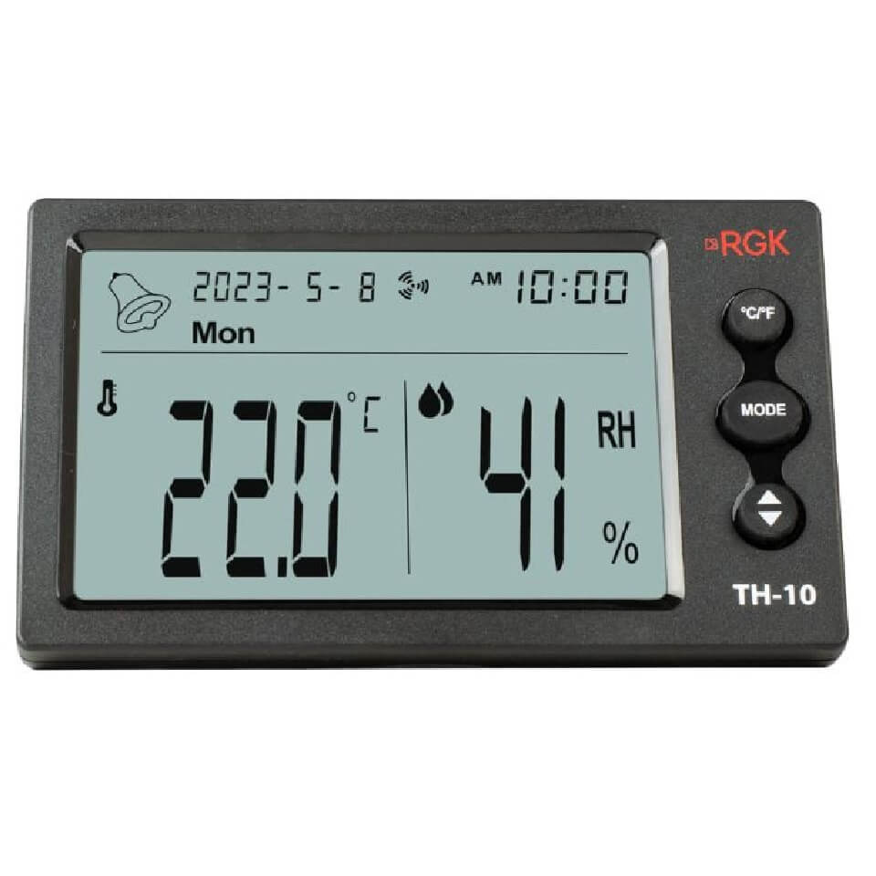 Термогигрометр RGK TH-10 (-10…+50 °C, 20…90 %, с поверкой), арт. 776356