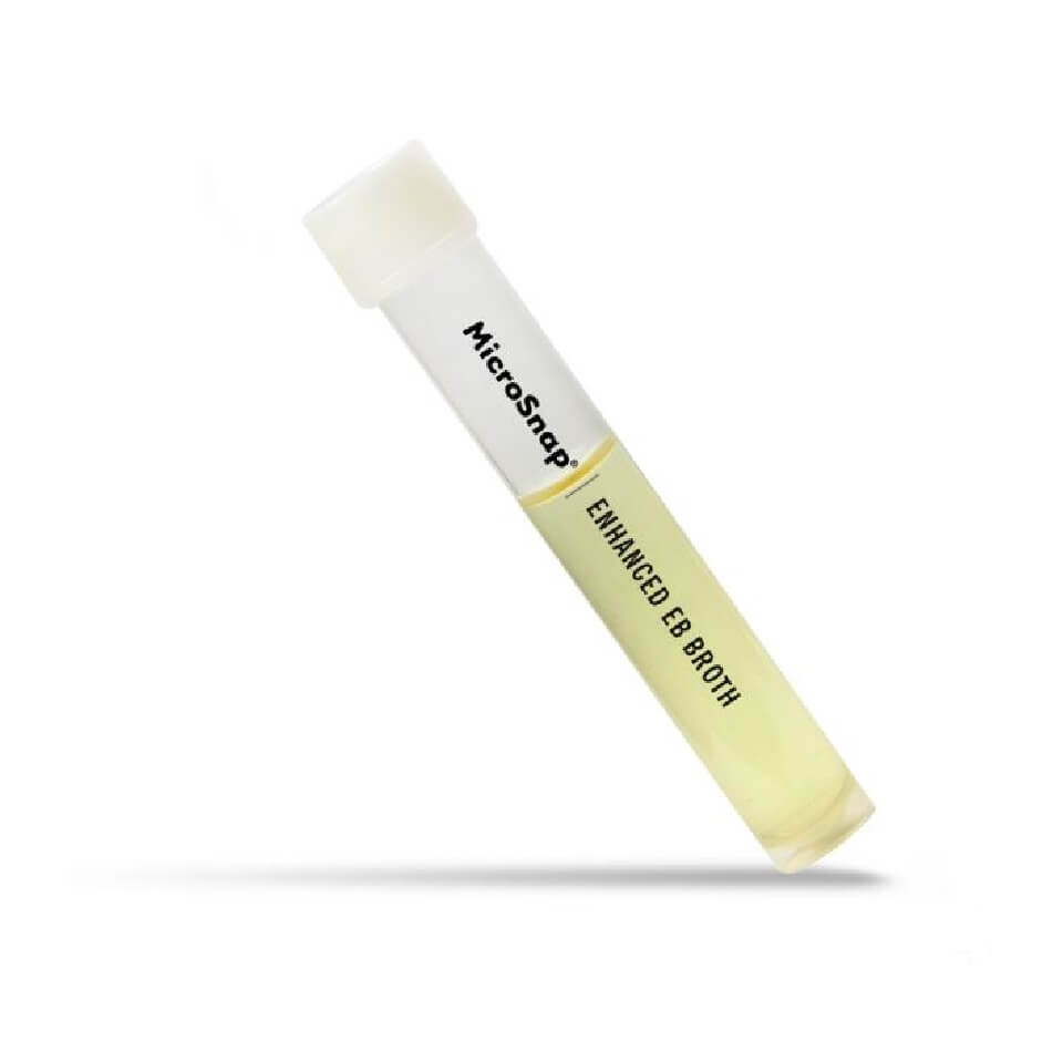 Бульон для обогащения MicroSnap Enchanced EB Broth, 9 мл, для Энтеробактерий / БГКП / E.coli, 100 шт./упак., арт. ASY0400