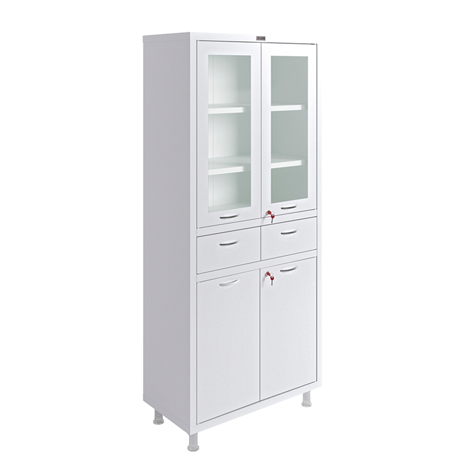 Медицинский металлический шкаф Промет HILFE МД 2 1780 R-1